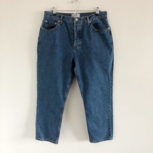 Everlane The 90's Cheeky Jean 32 Crop Button Fly